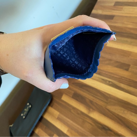 Kate Spade Blue Card Holder - Picture 7 of 11